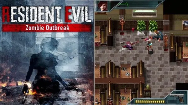 game zombie - Resident Evil: Outbreak